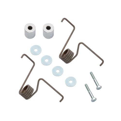 Hitch Hardware - 2 Thumb Screws / 2 Torsions Springs / 2 Tube Spacers - Draw-Tite / Reese 16K / 18K / 24K Signature Series 5th Wheel Hitches - Kit Hitch Hardware - 2 Thumb Screws / 2 Torsions Springs / 2 Tube Spacers - Draw-Tite / Reese 16K / 18K / 24K Signature Series 5th Wheel Hitches - Kit