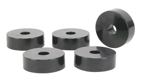 Body Mount Bushing - Polyurethane - Black - Jeep CJ5 1959-73 - Kit