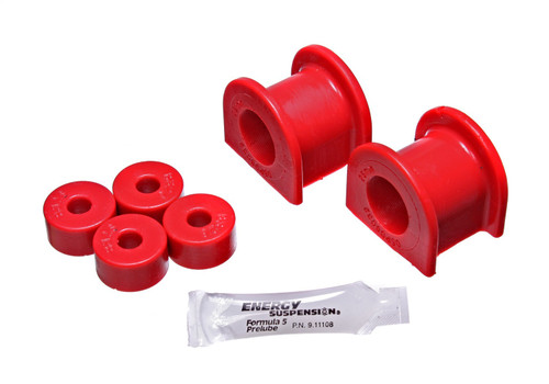 Sway Bar Bushing - Hyper-Flex - Front - Non-Greasable - 26 mm Bar - Polyurethane - Red - Toyota Midsize SUV 1996-2009 - Kit