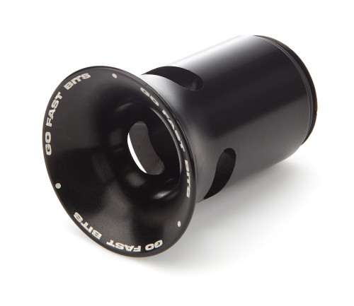 Blow Off Valve Trumpet - Whistling - Aluminum - Black Anodized - Go Fast Bits Blow Off Valves - Each