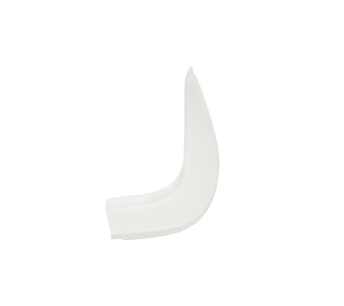 Fender - Outlaw - Driver Side - Lower - Plastic - White - Asphalt Late Model - Each