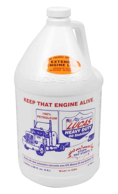 Motor Oil Additive - Heavy Duty Oil Stabilizer - Conventional - 1 gal Jug - Each