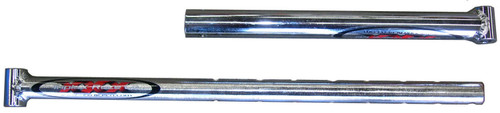 Wing Post - Top - Slider - 14 to 21 in Long - Chromoly - Chrome - Triple X Micro / Mini - Kit