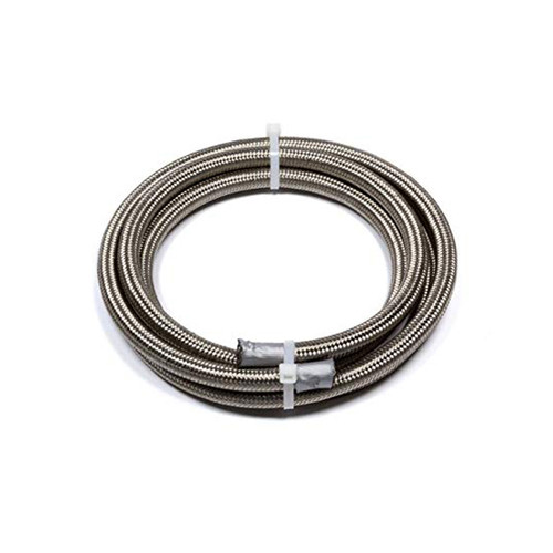 Hose - Series 3000 - 6 AN - 3 ft - Braided Stainless / Rubber - Natural - Each