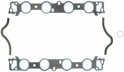 Intake Manifold Gasket - Printoseal - 0.06 in Thick - 1.98 x 2.26 in Oval Port - Composite - Big Block Ford - Kit