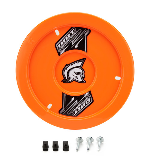 Mud Cover - Gen II - Bolt-On - Hardware Included - Cover Only - Plastic - Fluorescent Orange - 15 in Wheels - Each
