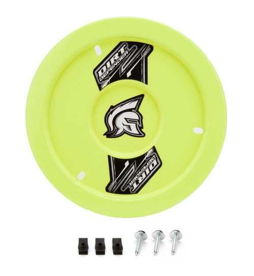 Mud Cover - Gen II - Bolt-On - Hardware Included - Cover Only - Plastic - Fluorescent Yellow - 15 in Wheels - Each Mud Cover - Gen II - Bolt-On - Hardware Included - Cover Only - Plastic - Fluorescent Yellow - 15 in Wheels - Each