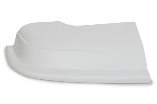Nose - Dominator - Passenger Side - Plastic - White - Dirt Late Model - Each