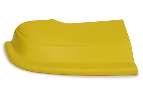 Nose - Dominator - Passenger Side - Plastic - Yellow - Dirt Late Model - Each
