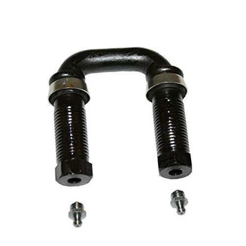 Spring Shackle - OE Replacement - Right Hand Thread - Grease Fittings Included - Steel - Natural - Willys MB / Jeep CJ 1941-55 - Kit