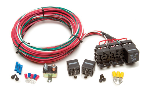 Relay Switch - 3 Bank - Single Pole - 40 amps - 12V - Wiring Pigtail Included - Universal - Kit