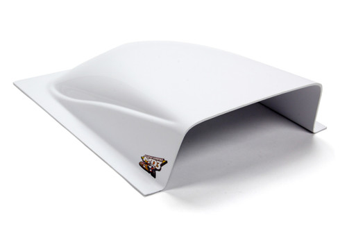 Oil Cooler Scoop - MD3 - 3 in Tall - 8 in Wide - 11 in Long - Plastic - White - Each