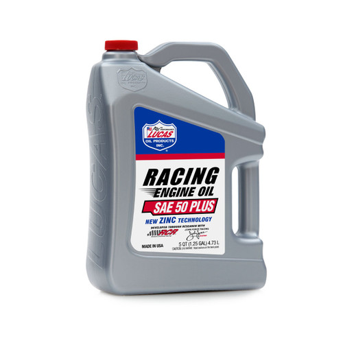 Motor Oil - Racing - High Zinc - 50W - Conventional - 5 qt Bottle - Each