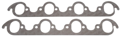Exhaust Manifold / Header Gasket - 1.500 x 2.100 in Oval Port - Steel Core Laminate - Big Block Ford - Pair