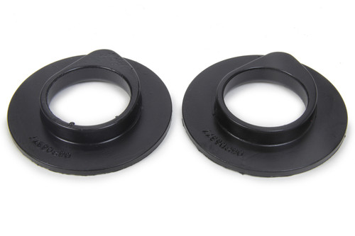 Coil Spring Isolator - Hyper-Flex - Front - Polyurethane - Black - Ford Fullsize SUV 1990-96 - Kit