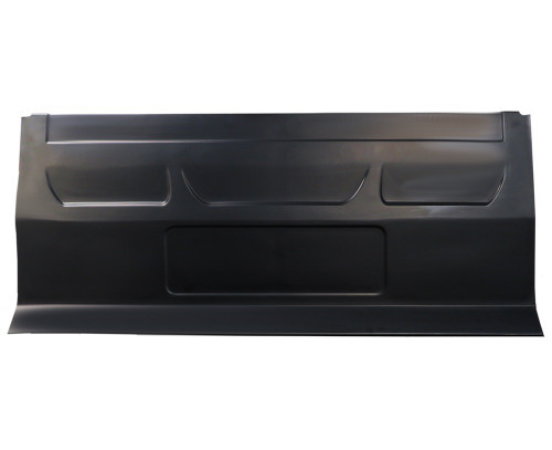 Nose - Outlaw - Center - Plastic - Black - Asphalt Late Model - Each