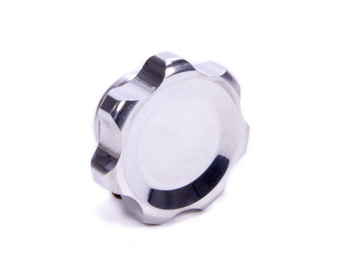 Filler Cap - Screw-In - 1.375 in OD - Aluminum - Polished - Universal - Each