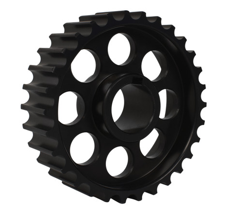 Drive Belt - HTD - 30 Tooth - Keyed - Jr Sprint - Aluminum - Black Anodized - Each