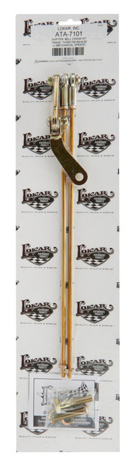 Shift Linkage - Rod - 16 in Rod - Brackets / Arms - Lokar Shifters - Kit Shift Linkage - Rod - 16 in Rod - Brackets / Arms - Lokar Shifters - Kit