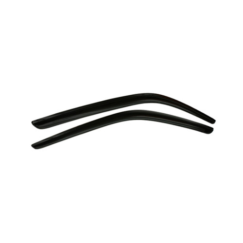 Side Window Visor - Original Ventvisor - Stick-On - Front - Plastic - Dark Smoke - Standard Cab - GM Fullsize Truck 2018 - Pair