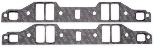 Intake Manifold Gasket - 0.06 in Thick - 1.17 x 2.3 in Rectangular Port - Composite - Small Block Mopar - Pair