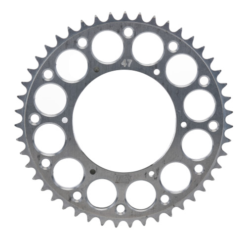 Axle Sprocket - 47 Tooth - 5.25 in Bolt Pattern - Aluminum - Natural - Micro Sprint - Each