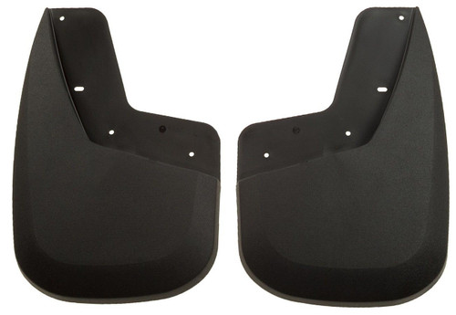 Mud Flap - Mud Guards - Front - Plastic - Black / Textured - GMC - GM Fullsize Truck 2007-13 - Pair