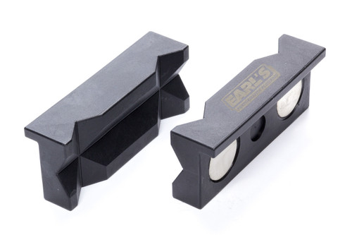 Vise Insert - Vise Jaws - 4 in - Nylon - Black - Pair