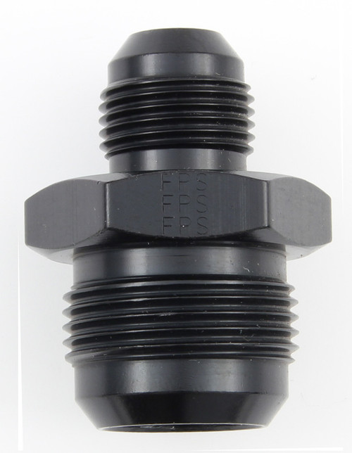 Fitting - Adapter - Straight - 16 AN Male to 10 AN Male - Aluminum - Black Anodized - Each