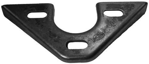 Rack and Pinion Mount - 1/2 in Slots - 3/16 in Thick - Steel - Natural - Each Rack and Pinion Mount - 1/2 in Slots - 3/16 in Thick - Steel - Natural - Each