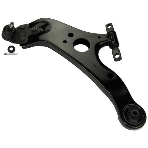 Control Arm - OEM Style - Driver Side - Lower - Ball Joint / Bushings Included - Steel - Black Paint - Toyota Fullsize SUV / Truck 2011-16 - Each