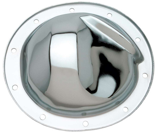 Differential Cover - Steel - Chrome - 8.2 in - GM 10-Bolt - Each