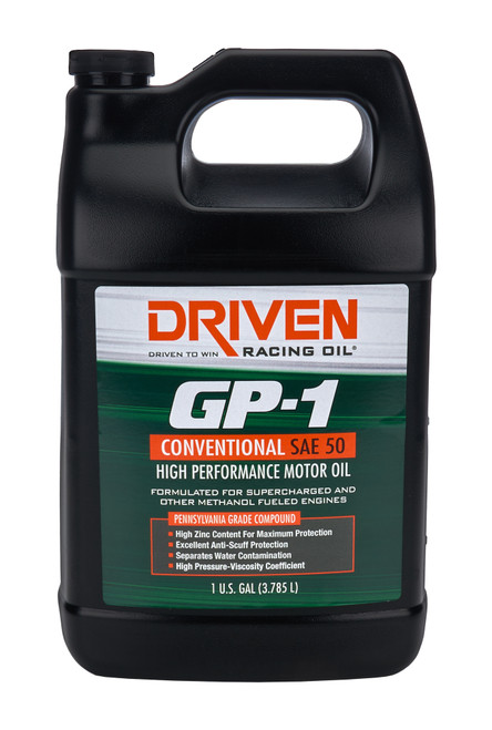 Motor Oil - GP-1 High Performance - 50W - Conventional - 1 gal Jug - Each Motor Oil - GP-1 High Performance - 50W - Conventional - 1 gal Jug - Each