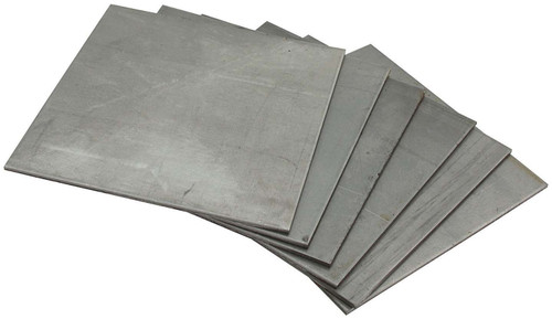 Roll Cage Floor Plate - 6 x 6 in Square - Steel - Natural - Set of 6 Roll Cage Floor Plate - 6 x 6 in Square - Steel - Natural - Set of 6