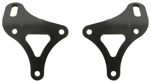 Motor Mount - Bolt-On - 2 in Offset - Steel - Black Powder Coat - Chevy V8 - Pair