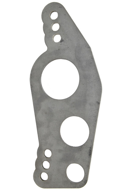 Four Link Bracket - Housing Bracket - Top Gun - Weld-On - 1/4 in Thick - 5/8 in Holes - Steel - Natural - 3 in Axle Tubes - Each