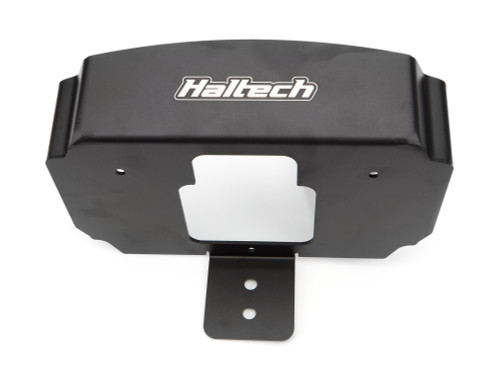 Gauge Mounting Panel - Hooded - Aluminum - Black Anodized - iC-7 Digital Gauge - Each