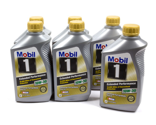Motor Oil - Extended Performance - 10W30 - Synthetic - 1 qt Bottle - Set of 6