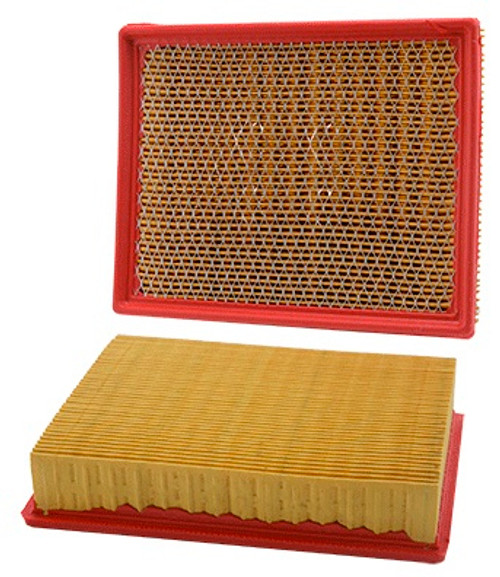 Air Filter Element - Panel - 12.25 in L x 9.75 in W x 2.375 in H - Paper - White - GM Fullsize Truck 2001-05 - Each