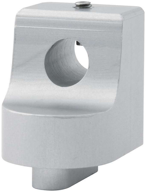 Throttle Bracket End - Aluminum - Clear Anodized - Morse Cable - Allstar Throttle Cable Brackets - Each Throttle Bracket End - Aluminum - Clear Anodized - Morse Cable - Allstar Throttle Cable Brackets - Each