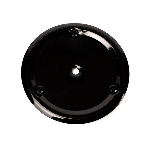 Mud Cover - Quick Release Fastener - Aluminum - Black Anodized - Inner - 10 in Wheels - Each