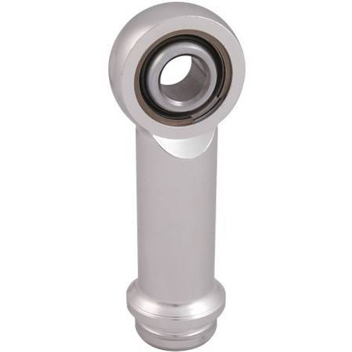 Shock End - Spherical - 2 in Extended Length - 9/16-18 in Right Hand Thread - Aluminum - Natural - QA1 8Q / 7Q / 70 / 82 Series Shocks - Each