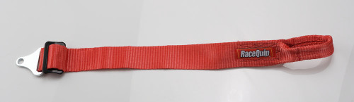 Axle Strap - 2 in Wide - Adjustable 7-24 in Long - 3500 lb Capacity - Bolt-On / Wrap Around - Soft Loop Ring - Polyester - Red - Each Axle Strap - 2 in Wide - Adjustable 7-24 in Long - 3500 lb Capacity - Bolt-On / Wrap Around - Soft Loop Ring - Polyester - Red - Each