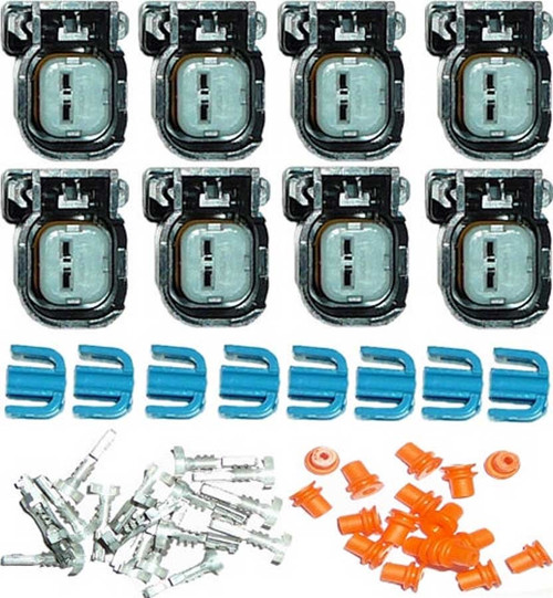 Fuel Injector Connectors - EV6 / USCar Style - Set of 8