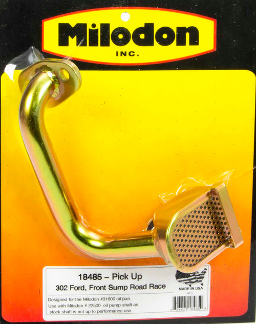 Oil Pump Pickup - Road Race - Bolt-On - 7-1/2 in Deep Pan - Small Block Ford - Each Oil Pump Pickup - Road Race - Bolt-On - 7-1/2 in Deep Pan - Small Block Ford - Each