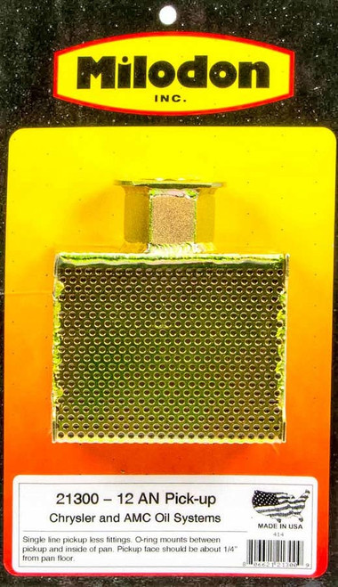 Oil Pump Pickup - Bolt-On - Static Pickup - External Oil System - Mopar B / RB-Series / 426 Hemi - Each