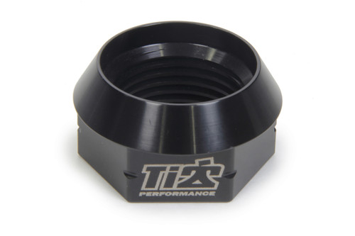 Rear Axle Nut - Left Hand Thread - Aluminum - Black Anodized - 1-3/4 in 27 Spline Axle - Micro / Mini - Each