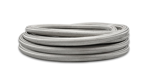 Hose - Steel-Flex - 6 AN - 5 ft - Braided Stainless / Rubber - Natural - Each
