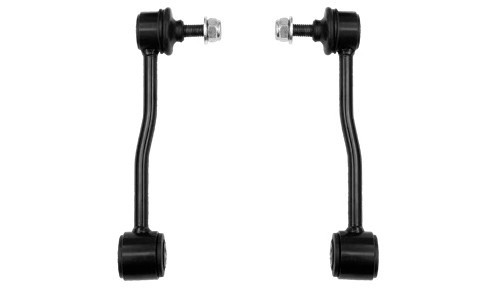 End Link - Front - Bushings / Hardware Included - Steel - Black Paint - Jeep Wrangler JL / JT 2018-22 - Pair End Link - Front - Bushings / Hardware Included - Steel - Black Paint - Jeep Wrangler JL / JT 2018-22 - Pair