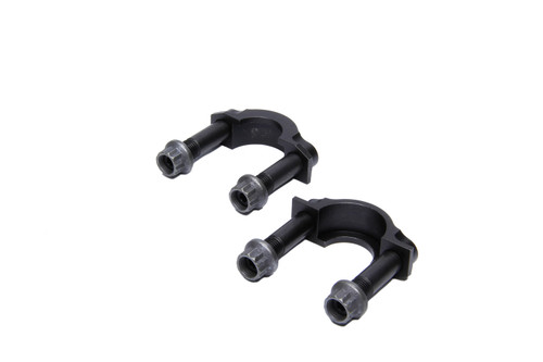 Universal Joint U-Bolt - Heavy Duty - 1.668 in Bolt Centers - 1-3/16 in Caps - Chromoly - Black Oxide - 1350 U-Joint - Kit